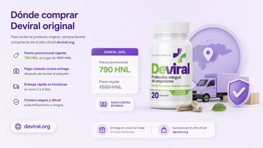 Deviral — comprar el producto original en el sitio oficial en Honduras